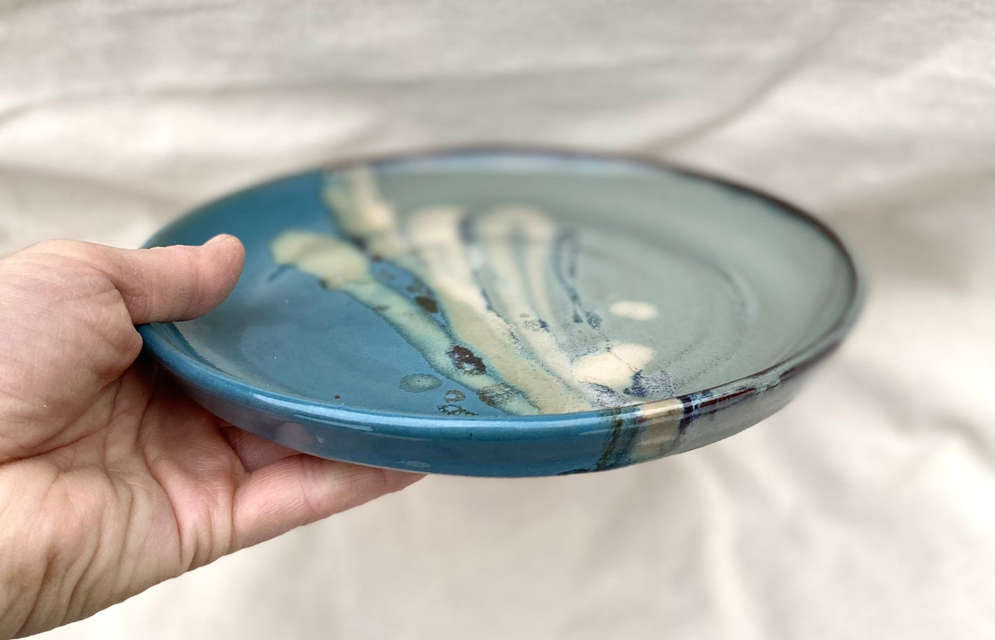 Sandwich Plate - blue variations