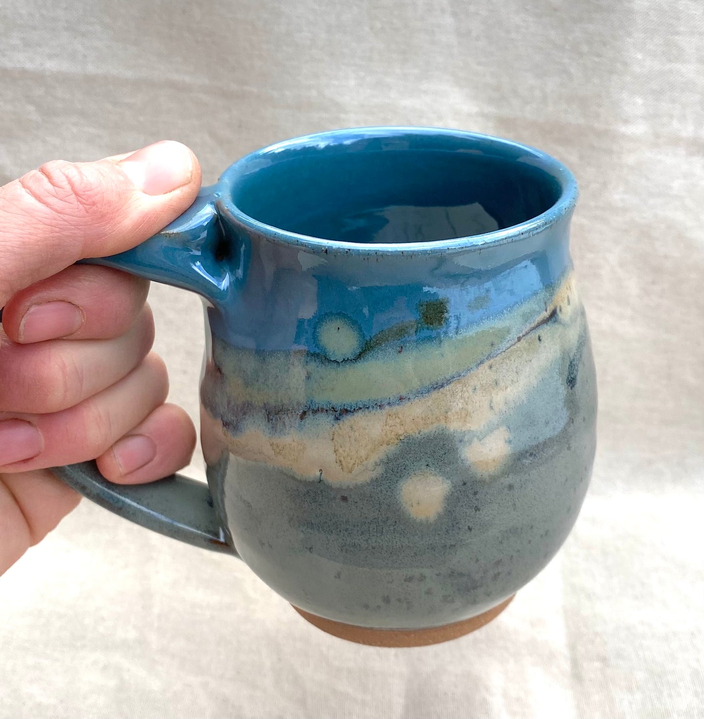 Medium Mug - blue variations