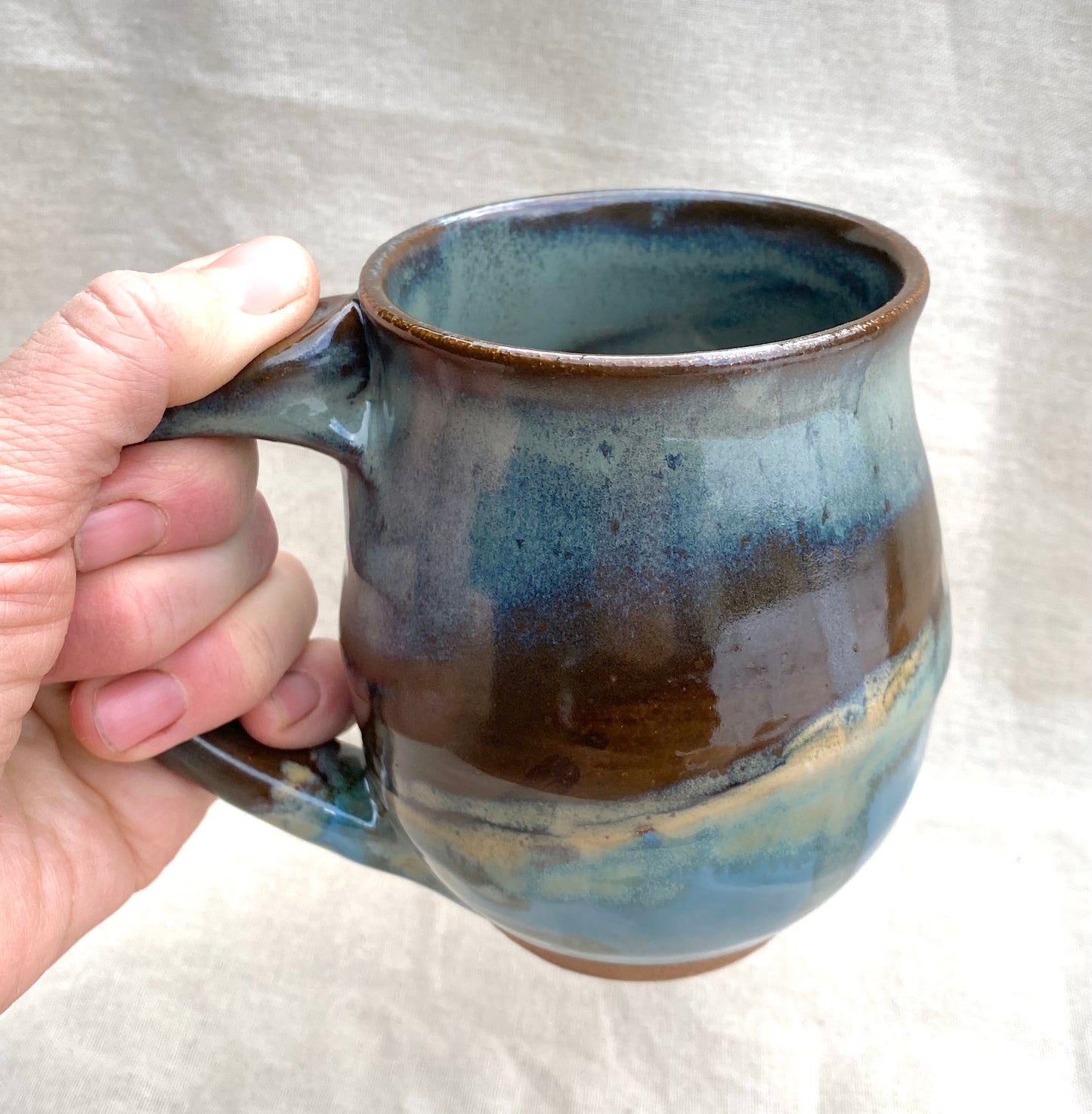 Medium Mug - blue variations