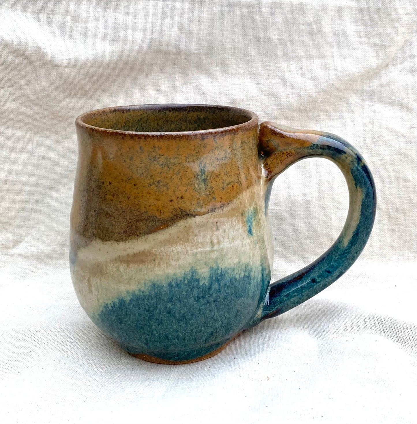 Small Mug - gold & midnight