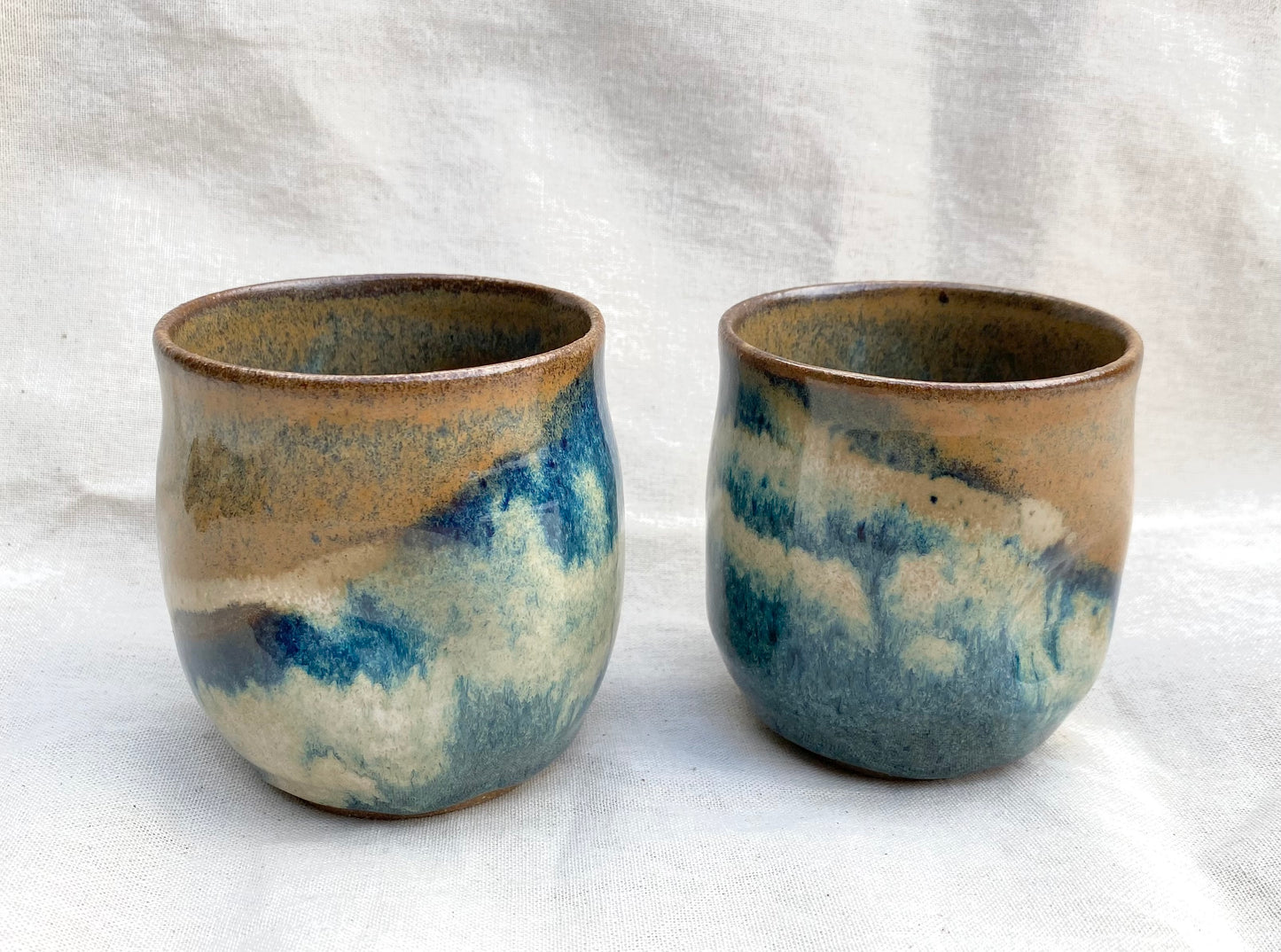 Set of 2 Tumblers -golden & midnight