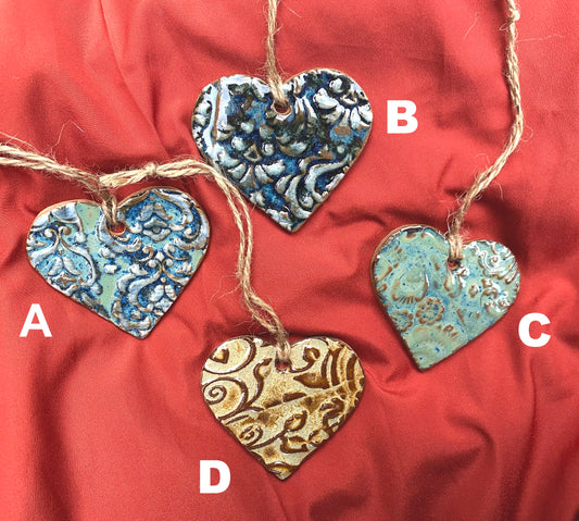 Heart Ornaments (3 for $45)
