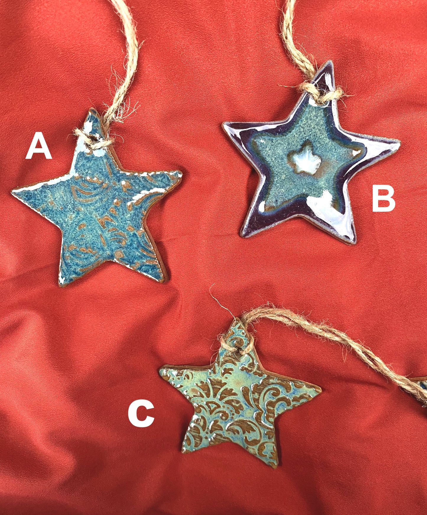 Large Star Ornaments (3 for $45)