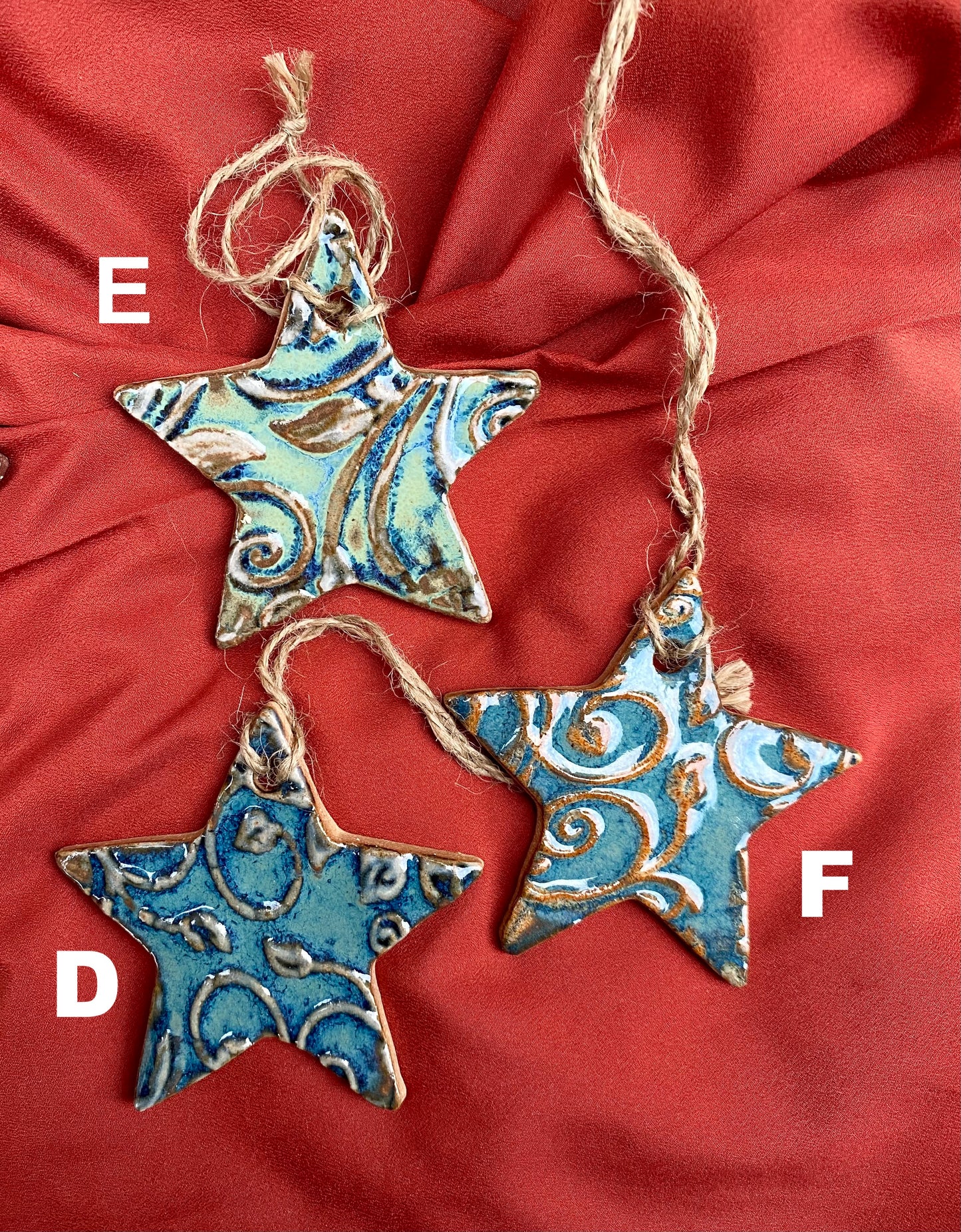 Large Star Ornaments (3 for $45)
